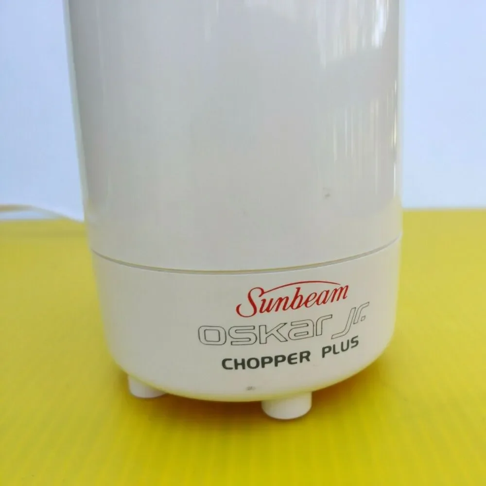 Sunbeam Oskar Jr. Chopper Plus14131 Replacement Part Motor Base Only ~ Tested